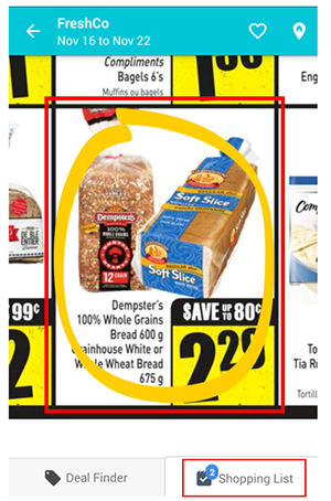 FreshCo flyer - bread